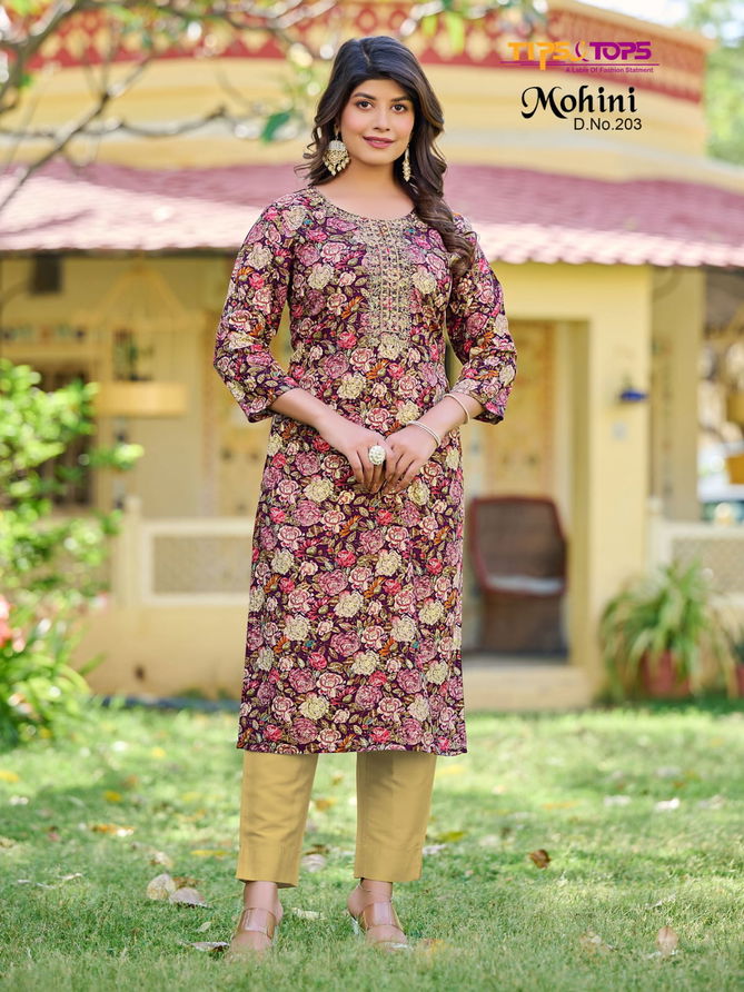 Mohini Vol 2 By Tips And Tops Printed Kurtis Catalog